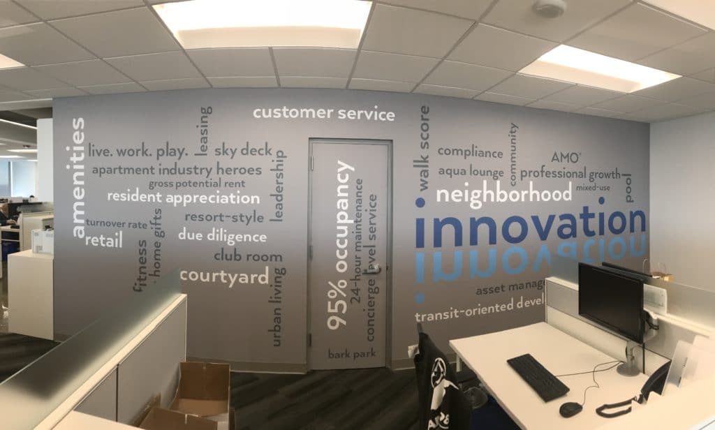 Custom Wall Graphic Displays near Indianapolis