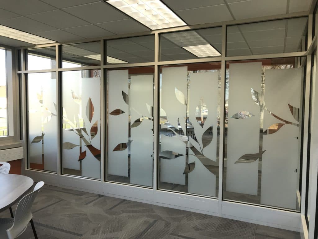 Custom Office Conferene Room Frosting in Indianapolis