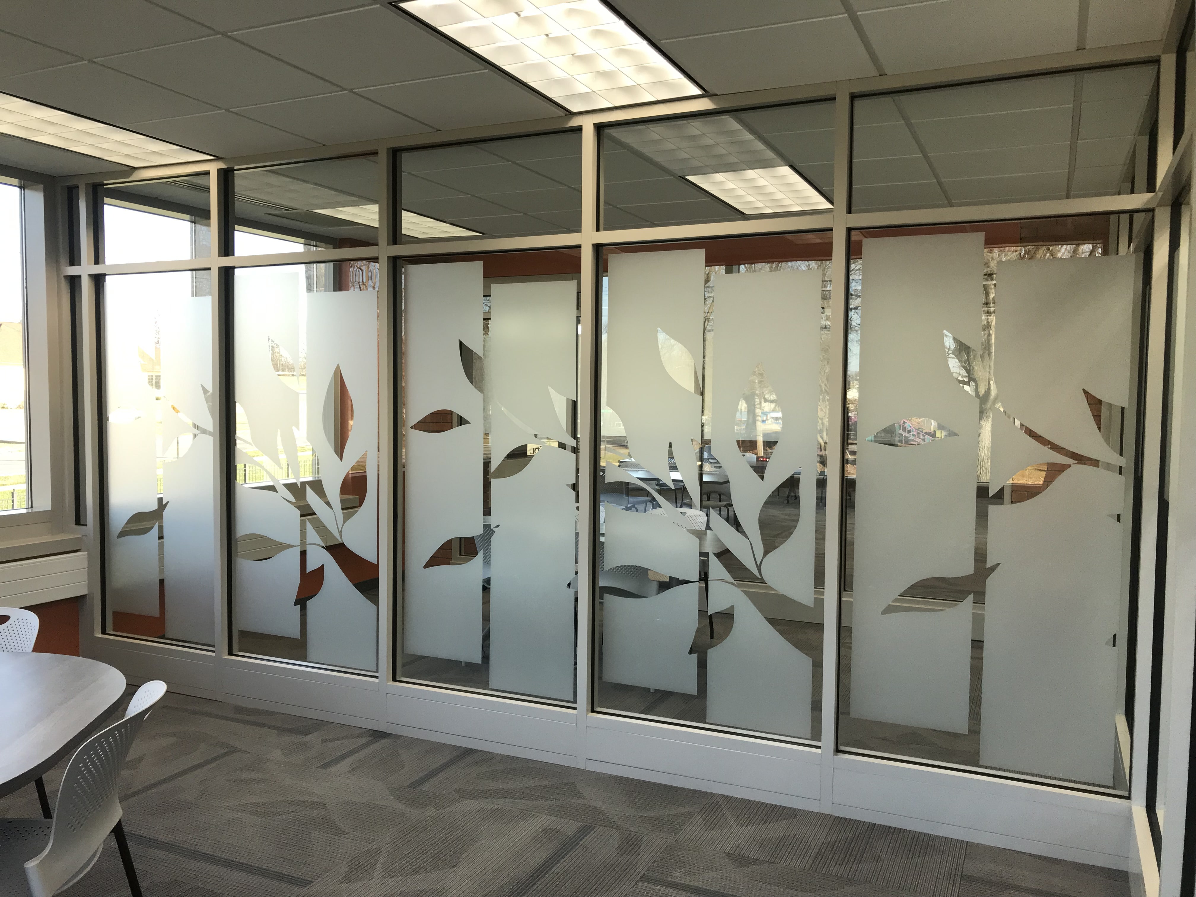 glass office windows